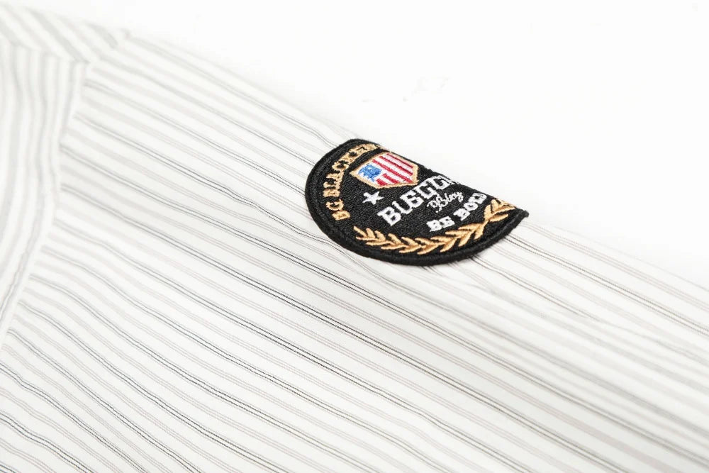 Versatile Vertical Stripes Long Sleeve Shirt