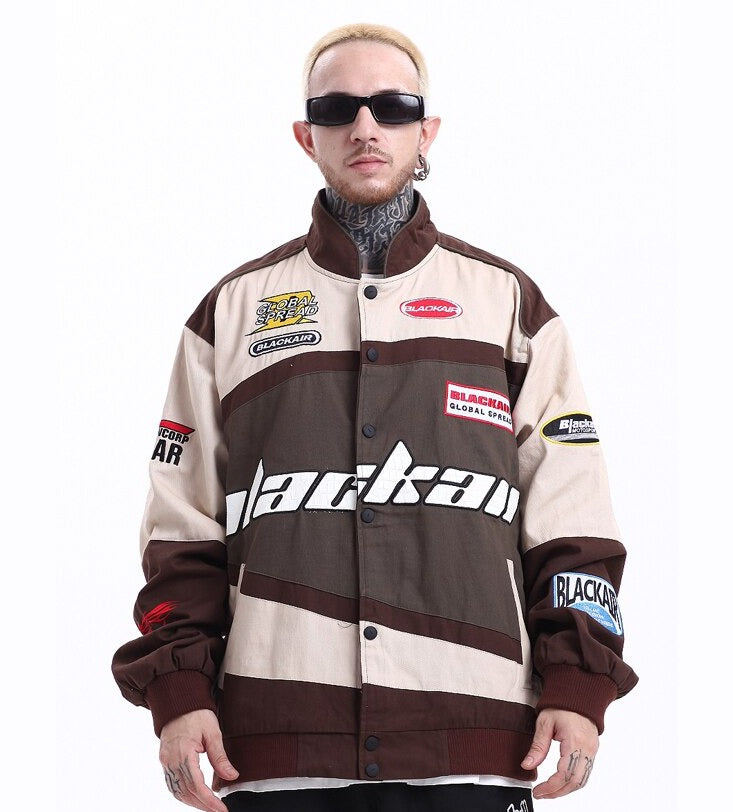 Motorsports Varsity Jackets-Jackets-DAXUEN-DAXUEN