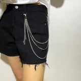 Y2K Star Punk Jeans Chain