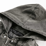 Structured Utility Hoodie Jacket