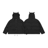 Streetwear Gothic Vintage Padded Puffer Jacket