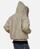 Effortless With Large Pockets Fur Hooded Jacket