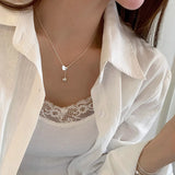 Heart Pendant Adjustable Choker Necklace