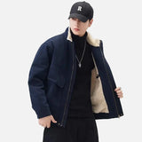 American Style Warm Lamb Inner Fur Jacket