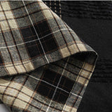 Y2K Insulated Plaid Hip Hop Button-Up Casual Shirt