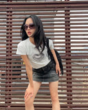 O-Neck Baby Crop Top