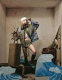Y2K Washed Canvas Splice Corduroy Jacket