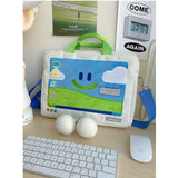 Y2K Smiling Laptop Bag