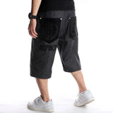 Effortless Chic Black Streeywear Denim Shorts
