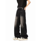Vintage Ripped Distressed Baggy Wide Jeans