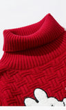 Christmas Socks Knitted Sweater