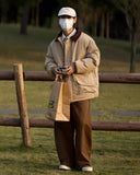 Japanese Thicken Parkas Large Pocket Jacket