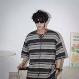 Vintage American Retro Striped T-Shirt