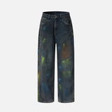 Streetwear High End Graffiti Denim Jeans