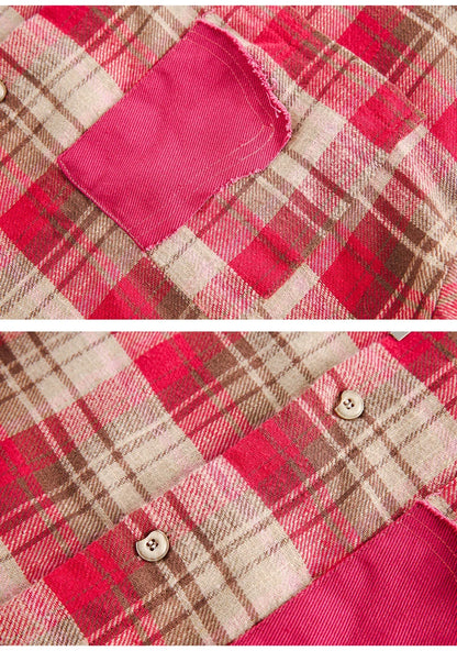 Broken Red Plaid Shirt