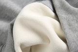 Heavyweight Letter Print Fleece Sporty Hoodie
