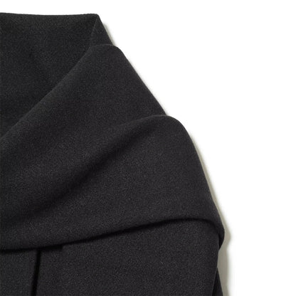 Stylish Warm Flexible Blend with-scarf Jacket
