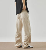 Streetwear Maillard Brown Boyfriend Denim Jeans