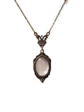 Gothic Vintage Magnifying Glass Pendant Necklace