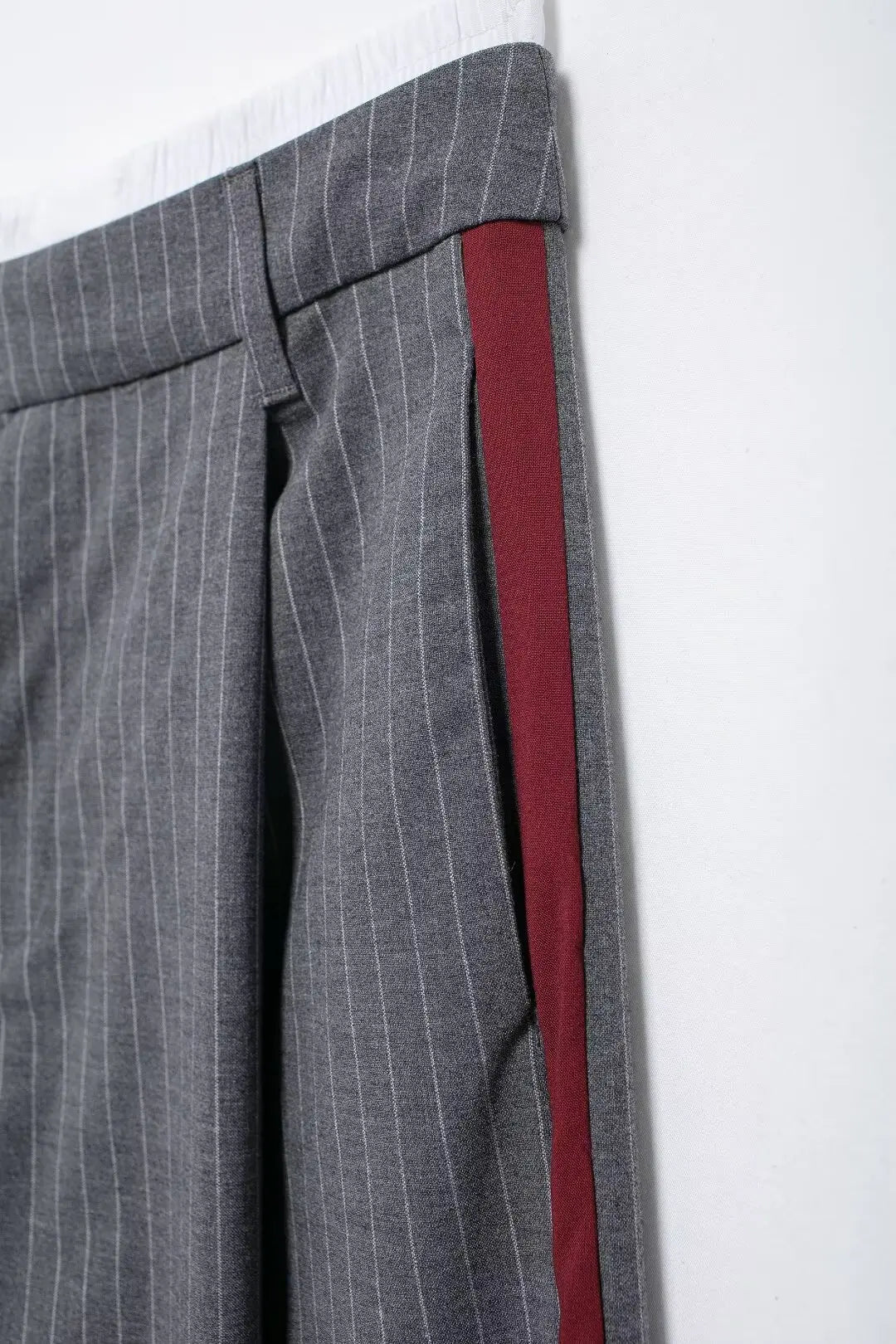 Striped High Waist Wide Leg Pants