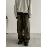 Versatile Japanese Retro Loose Straight Trousers