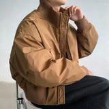 American Flight Stand Collar Bomber Jacket