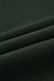 Placket Polo Solid Color T-Shirt