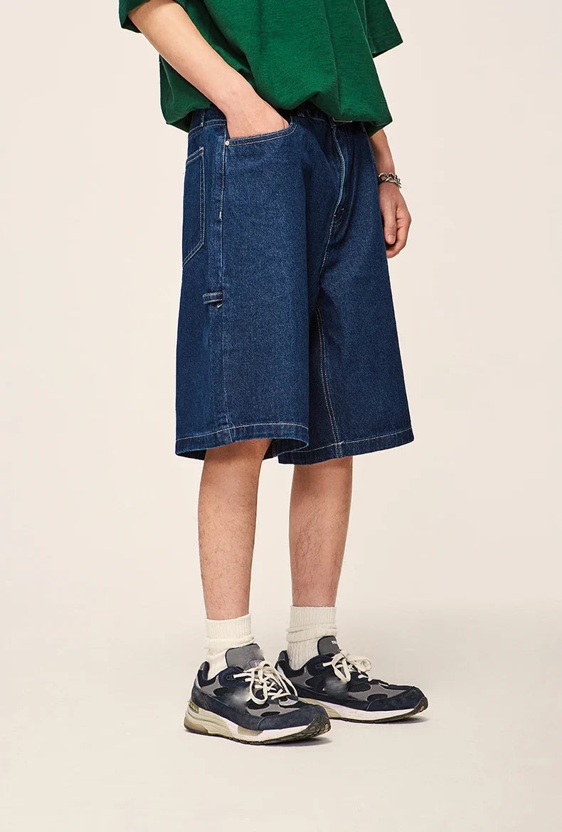 Vintage Washed Denim Jorts
