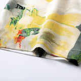 Abstract Brushstroke Art Print Shirt