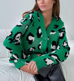 Leopard Women's Cardigan