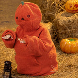 Halloween Orange Pumpkin Shaped Hoodie