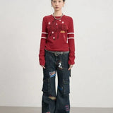Versatile Slim Fit Letter Printed T-Shirt