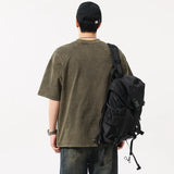 Elevated Comfort Vintage Loose Casual Short Sleeve T-Shirt