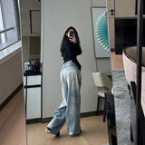 Vintage High Waist Oversized Wide Jeans