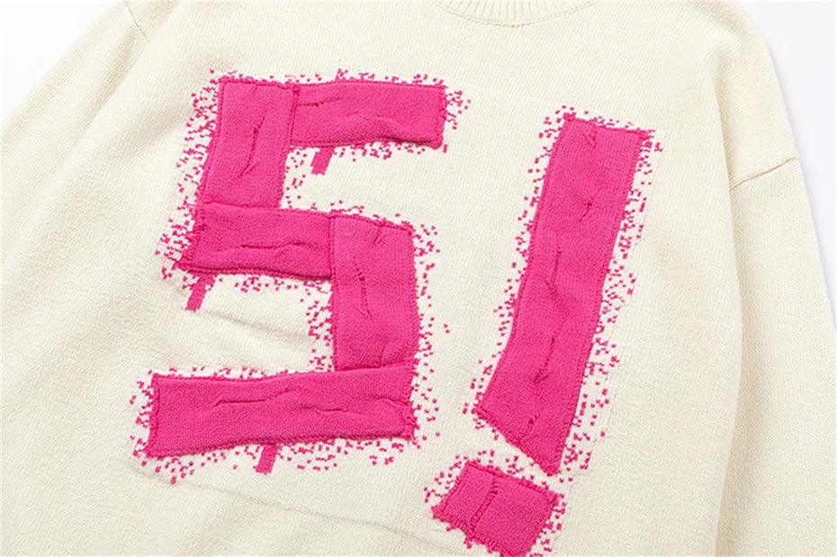 Y2K Bold Impact Sweater