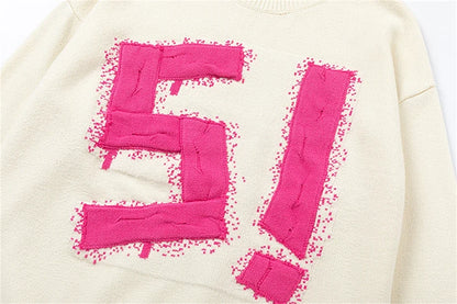 Y2K Bold Impact Sweater