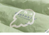 Y2K Ghost Graphic Padded Jacket