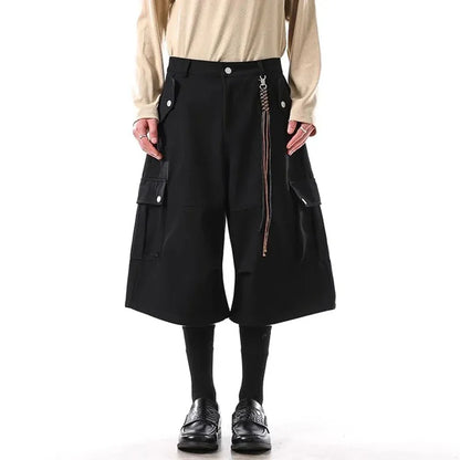 Long-lasting Retro Personality Cargo Jorts