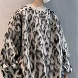 Trendy Cozy Vintage Classic Knit Mohair Sweater