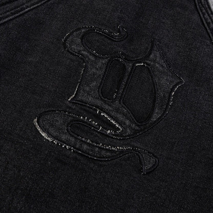 Shadow Stripes Denim Jacket