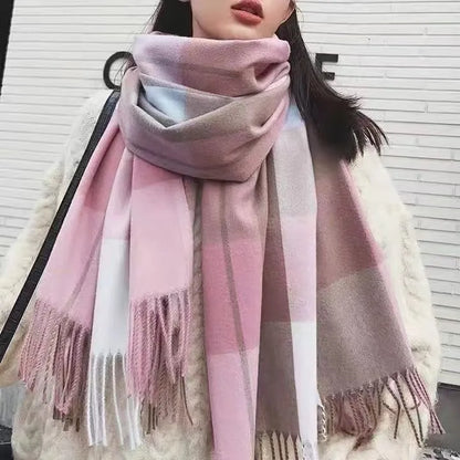 Plaid Soft Scarves