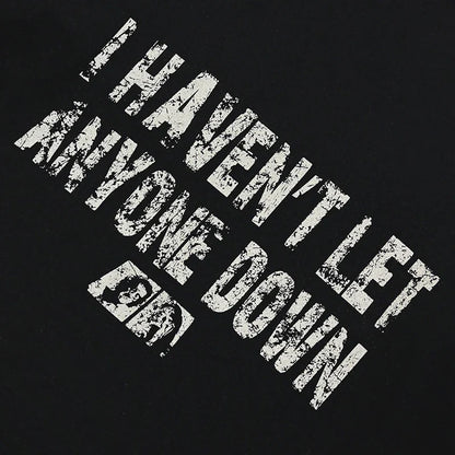 Casual Printed Letters Graphic Hoodie