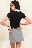 Women Elegant Lace V-Neck Stylish T-Shirt