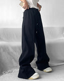 Y2K Versatile Classic Solid Wide Leg Jogger