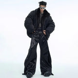 Men Warm Winter Casual Layers Hooded Cotton Jacket