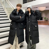 Y2K Thick Warm Hooded Puffer Padded Coat