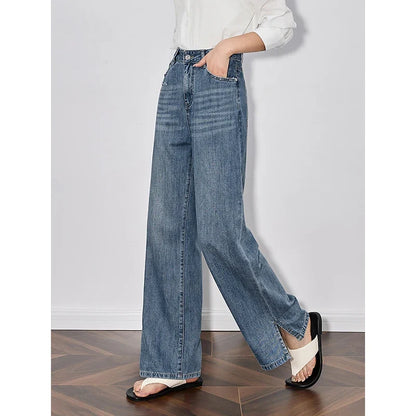 Handmade Wide Leg Denim Jeans