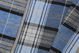 Striped Plaid Long Sleeve Hoodie