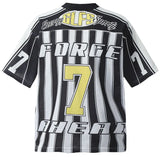 Retro Mesh Soccer Jersey Graphic Sport T-Shirt