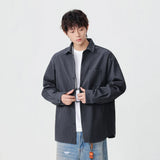 Y2K Vertical Striped Casual Long Sleeve Shirt